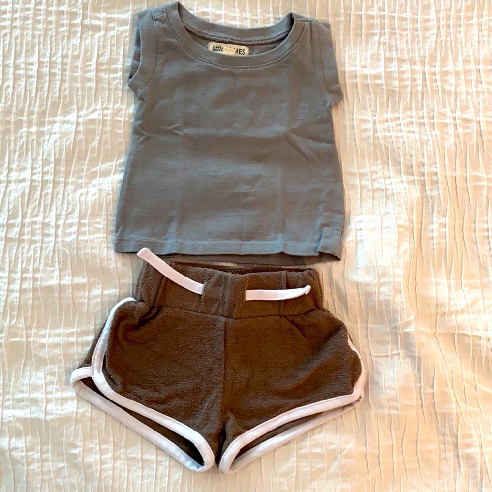 Little James 9-12m shorts & tank